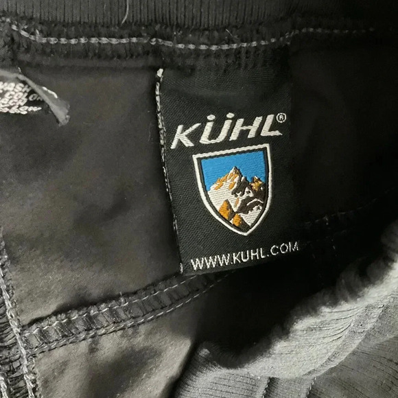 Kuhl Black Pull On Joggers Elastic Waistband Drawstring Women Regular 12 - Picture 2 of 8